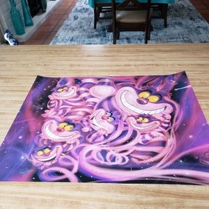 Cheshire Cat Artwork by Ryan Biddle